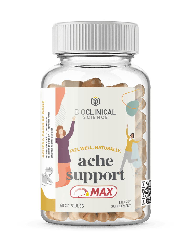 Ache Support MAX Supplement 60 count Bottle
