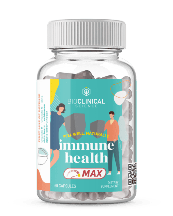 Immune Health Supplements 60 count Bottle