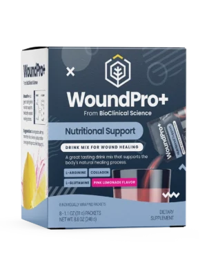WoundPro+ Nutritional Support Drink Mix for Wound Healing - 8 Count