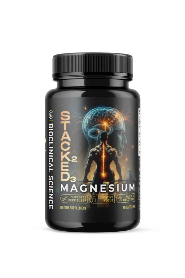 STACKED Magnesium – 60 Count